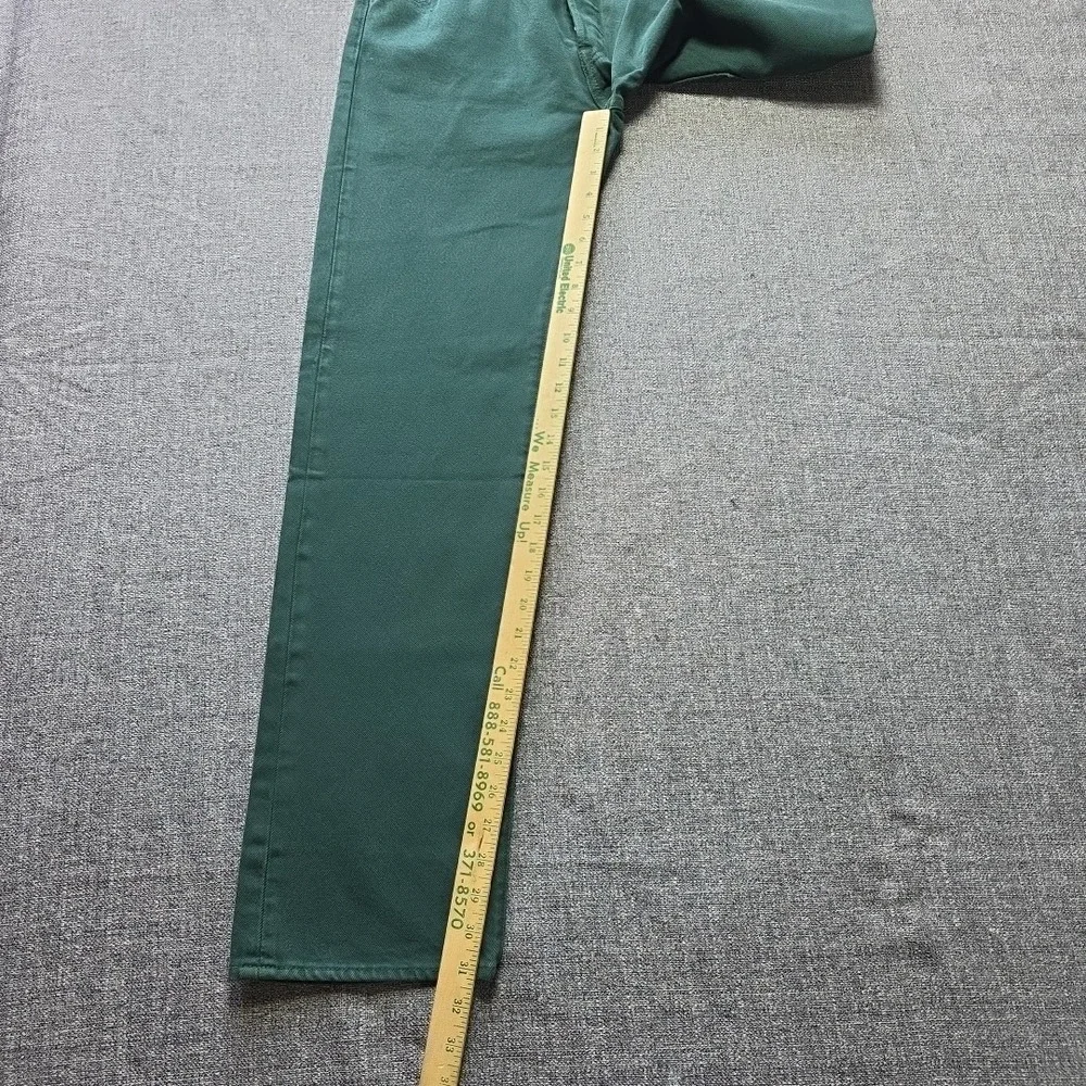 Levis 501 Original Fit Jeans Green 31x32 Straight Leg Button Fly Mens NWT